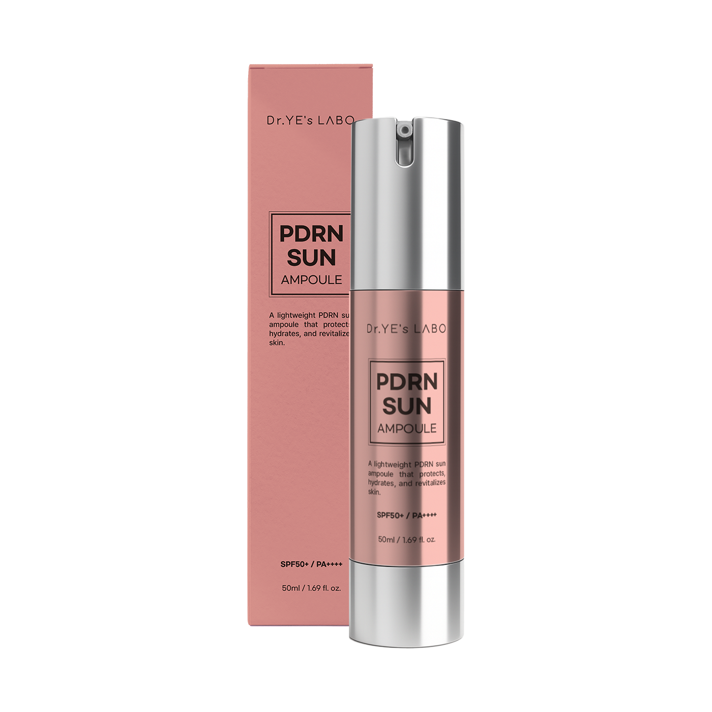 DR.YE's LABO PDRN 防曬精華安瓶(SPF50+ / PA+++) PDRN Intensive Repair Sunscreen Essence Ampoule 50ML (LA042)