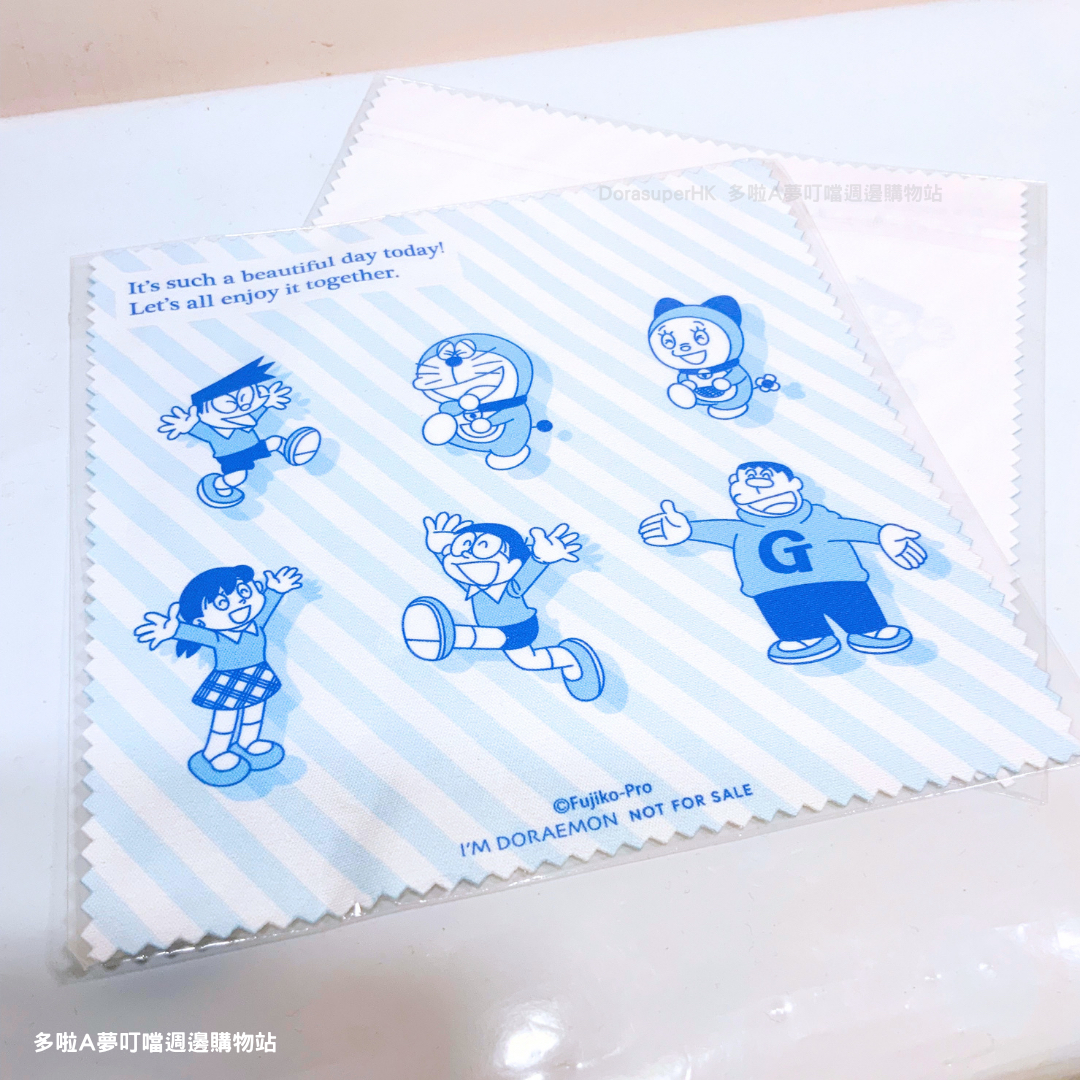 [現貨] 多啦A夢眼鏡布 Doraemon 螢幕清潔抹布 (大集合)