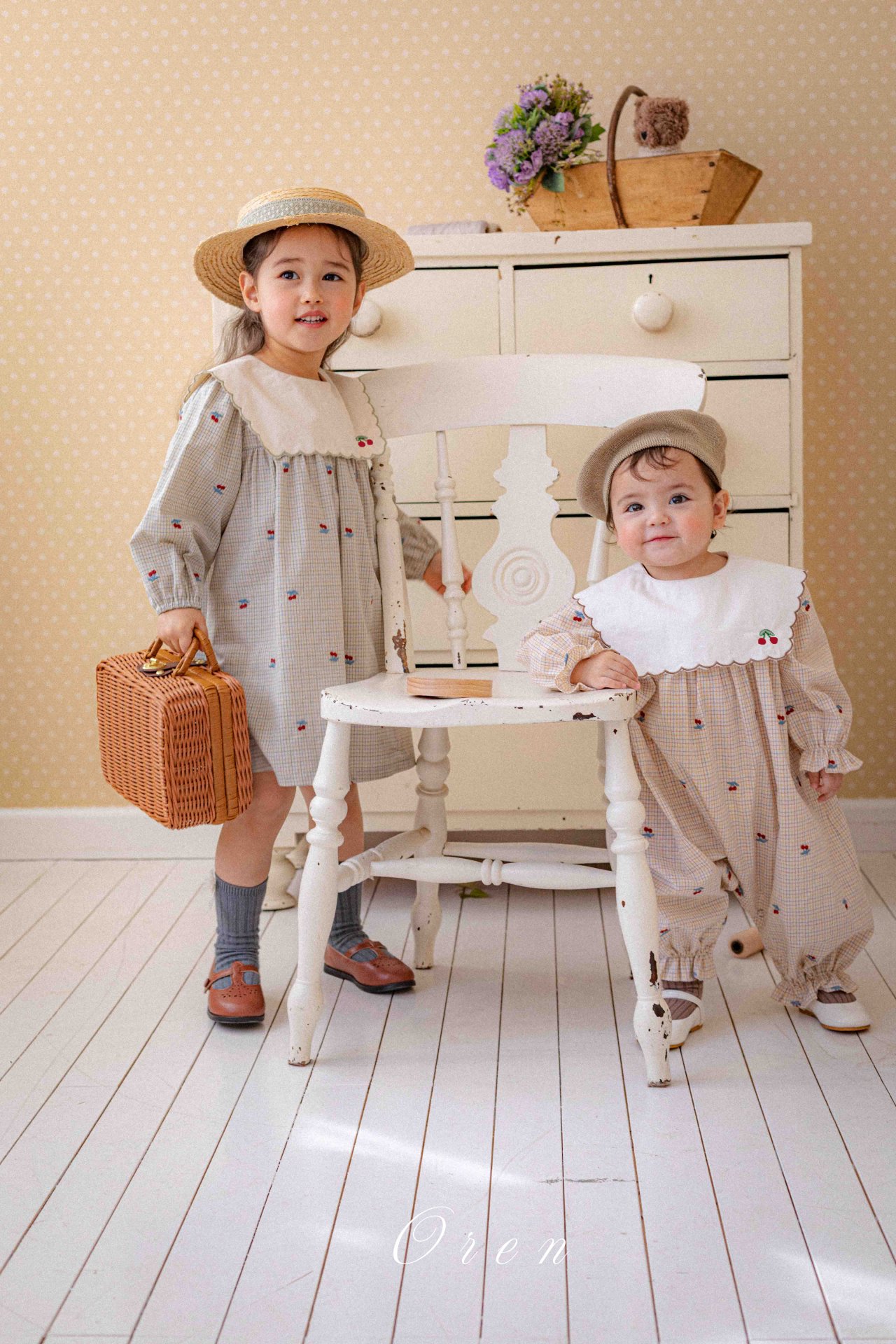 車厘子🍒 大領 Jumpsuit / 連身裙 