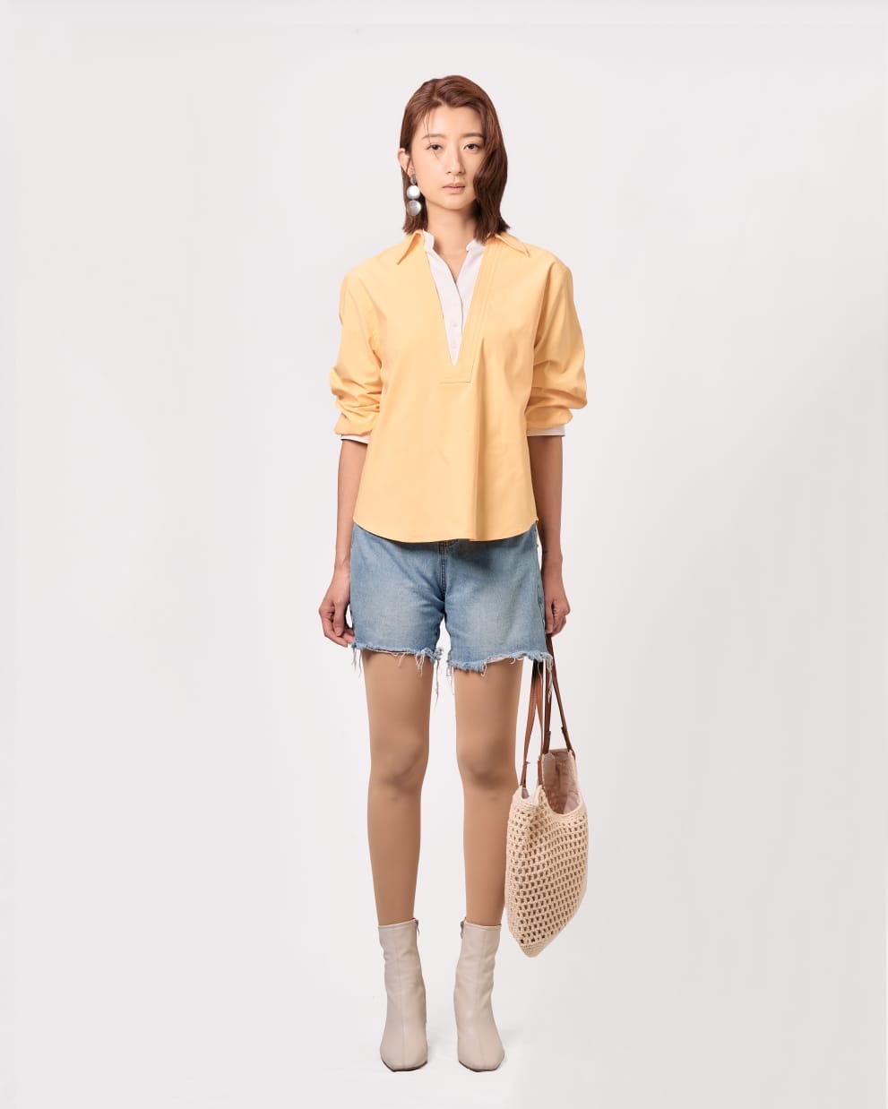 VIL-T2676 DUO COLOUR DOUBLE COLLAR SHIRT