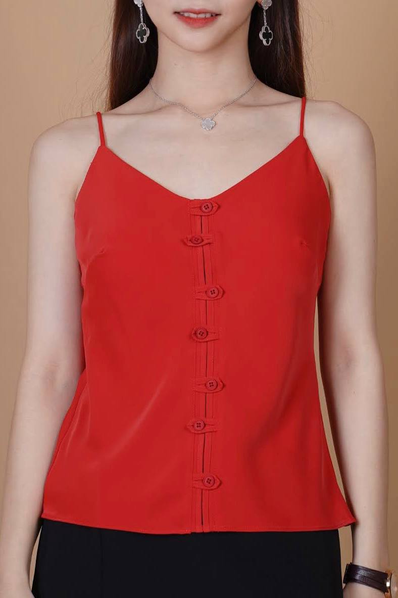 特价吊带背心 自带胸垫 T0315