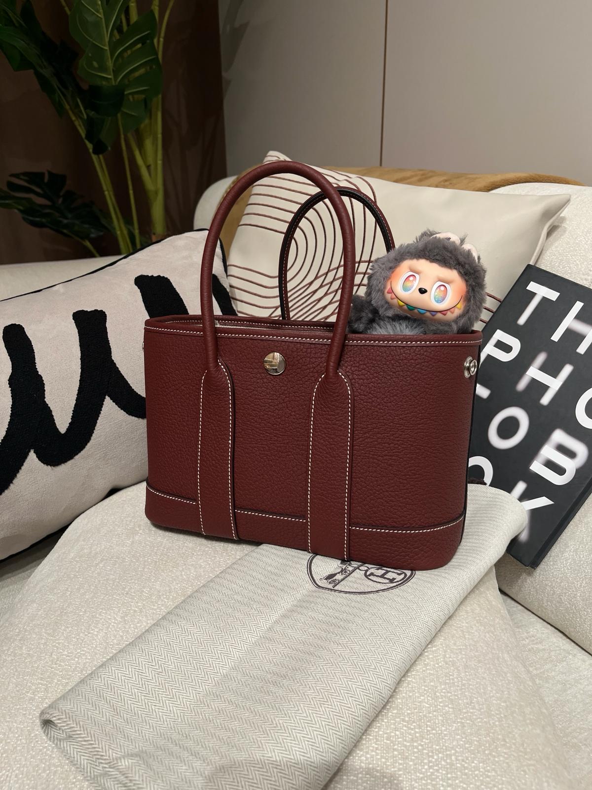 全新 Hermes Mini Garden Party Stamp W 100%Authentic, 全新Brand New ✅收據✅Dust bag✅Box