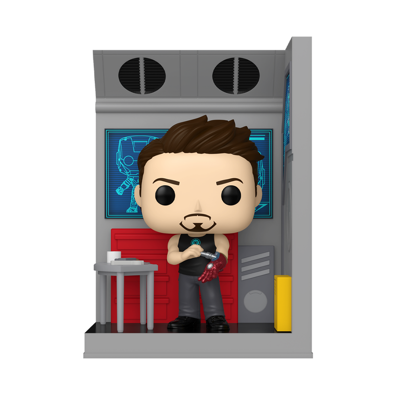 📦訂購 美國代購 Funko POP! Marvel Nooks Tony Stark in his Workshop Figure 模型