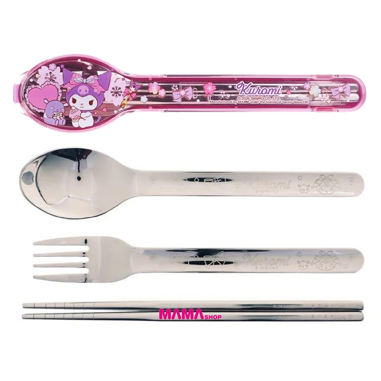Sanrio 餐具連收納盒
