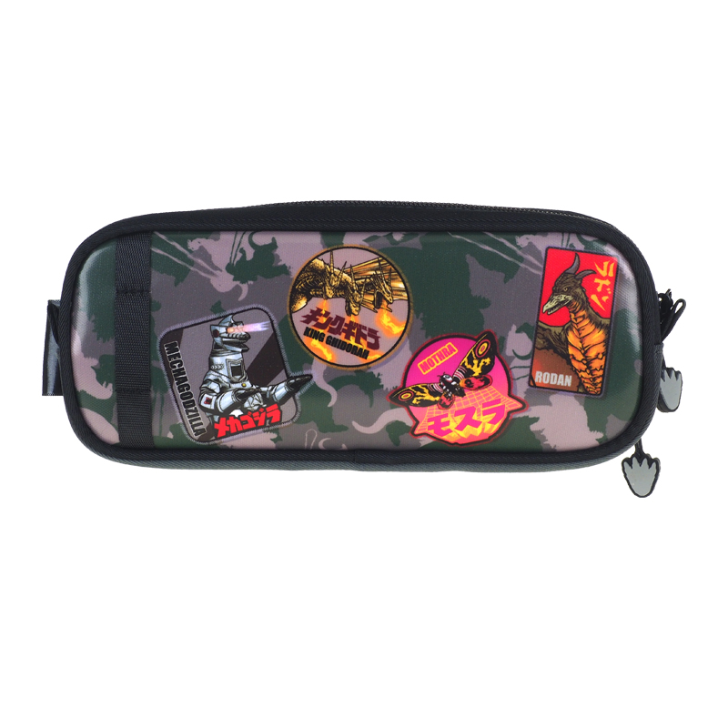 Godzilla Pencil Pouch 雙拉鏈筆袋