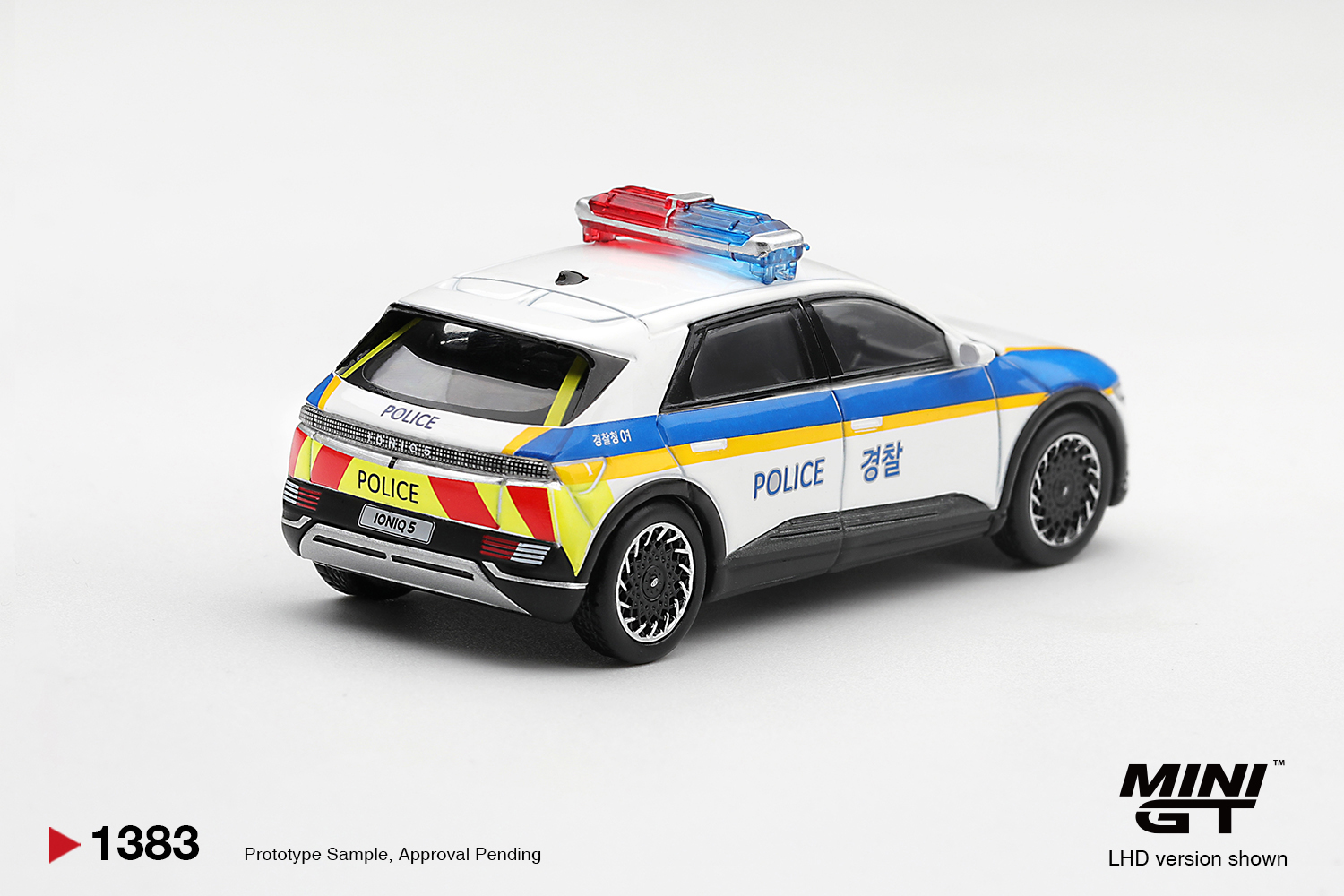 Pre Order MINI GT ( MGT01383 ) Hyundai Ioniq 5 Police Car｜ MINIGT 預訂優惠價 Pre-Order Price: HK$85