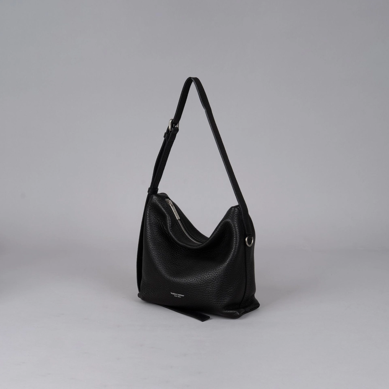 預購_牛皮亮面 / 荔枝紋 Low Bag (S) By Bucks & leather