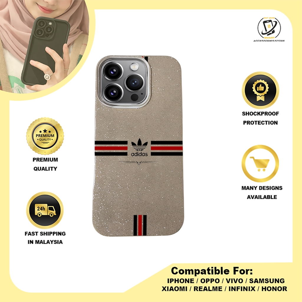 BLING CASE PHONE FOR IPHONE - DESIGN ADIDAS B