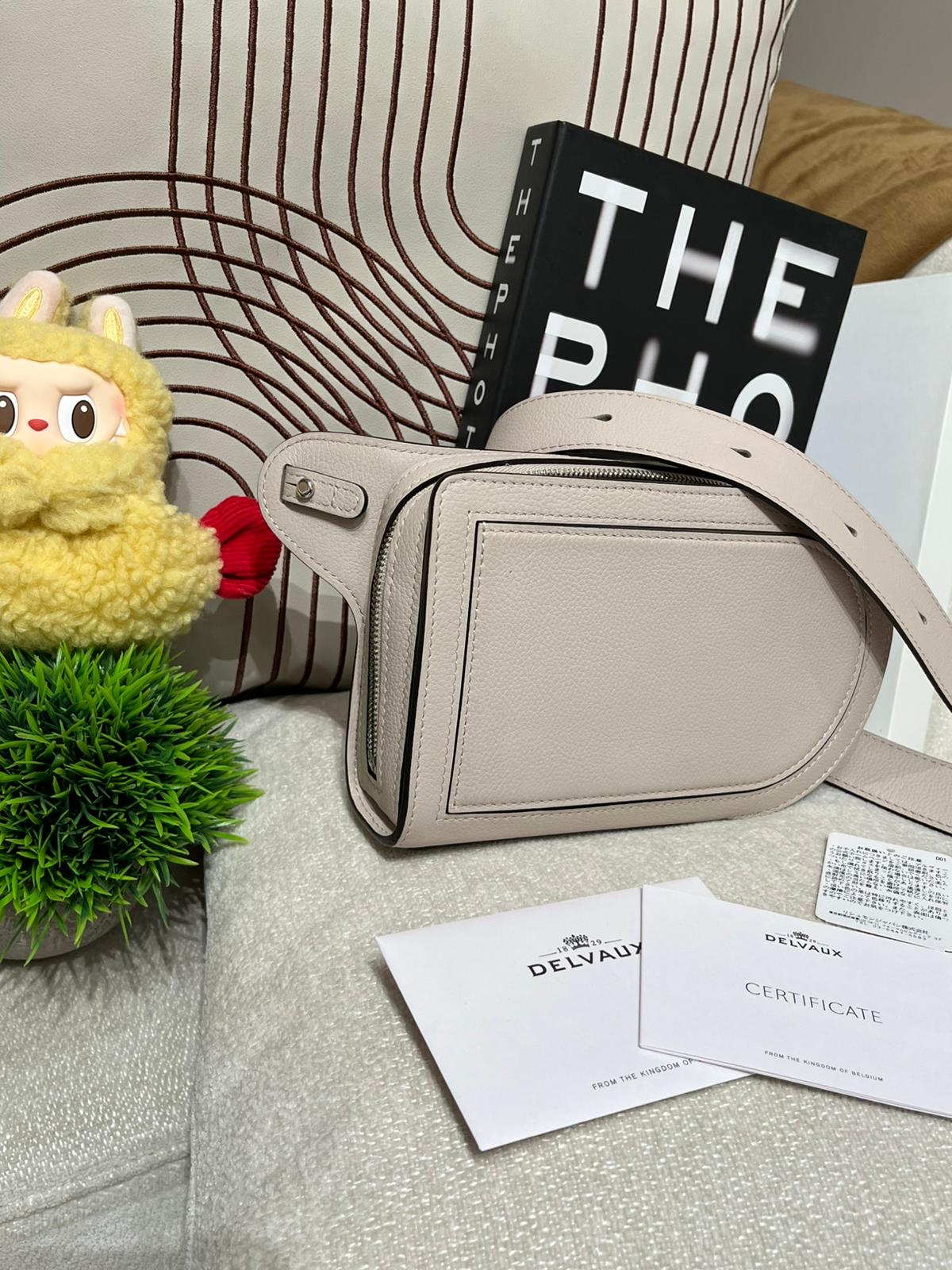 Delvaux Pin Jumping Calfskin 100%Authentic, 99%New ✅專門店收據✅證書✅Booklet✅Tap✅Dust bag