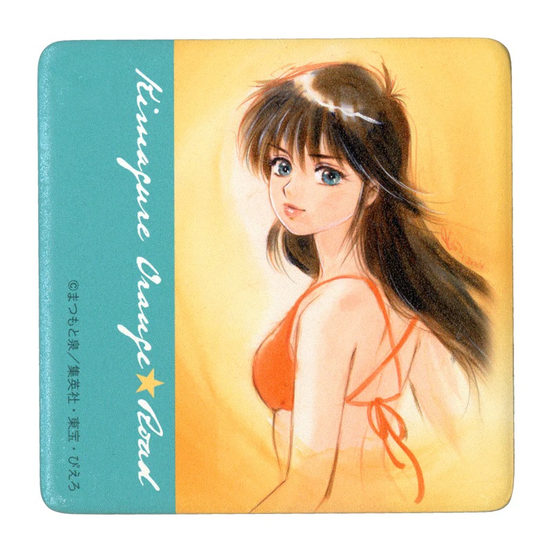 (會場限定) 橙路40週年紀念展 < 鮎川圓 - Red bikini > 彩繪瓦片