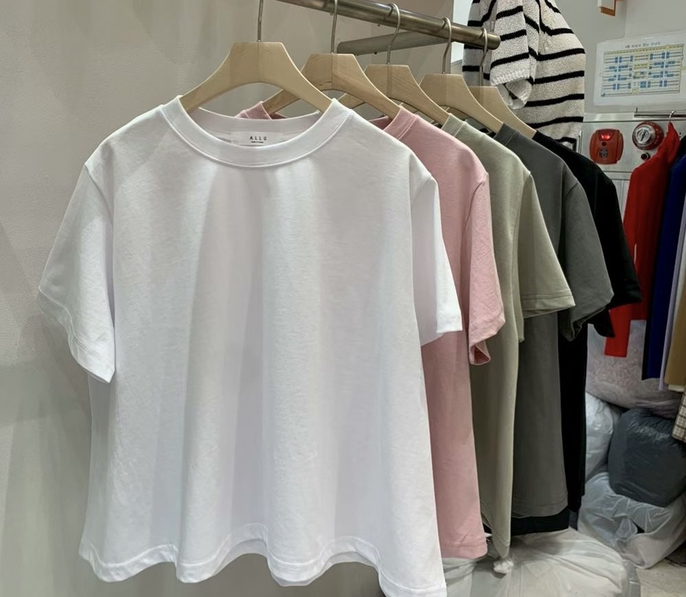 Made in Korea🇰🇷A cut 棉 tee