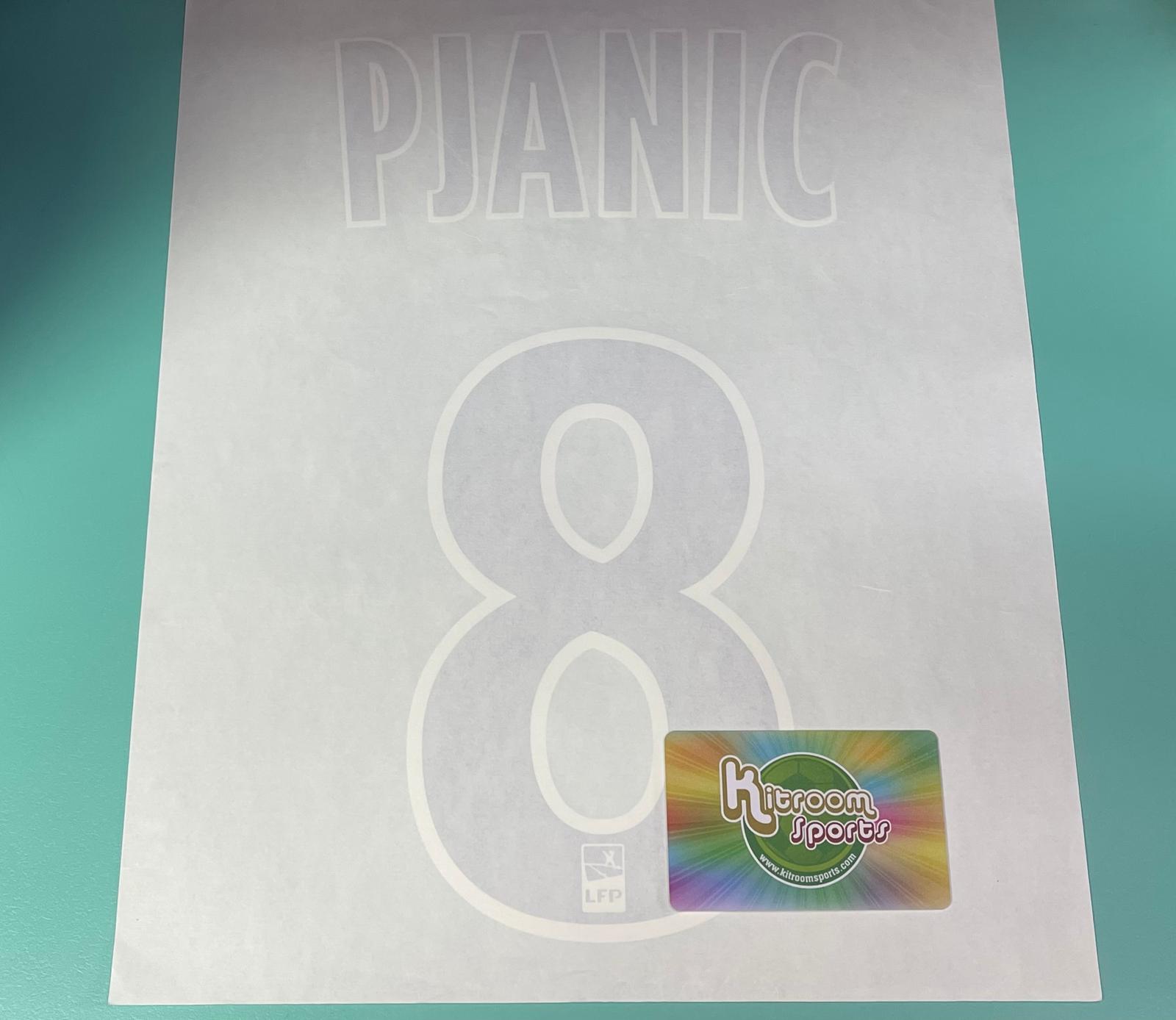 2010-11 Olympique Lyonnais Home Nameset #8 PJANIC