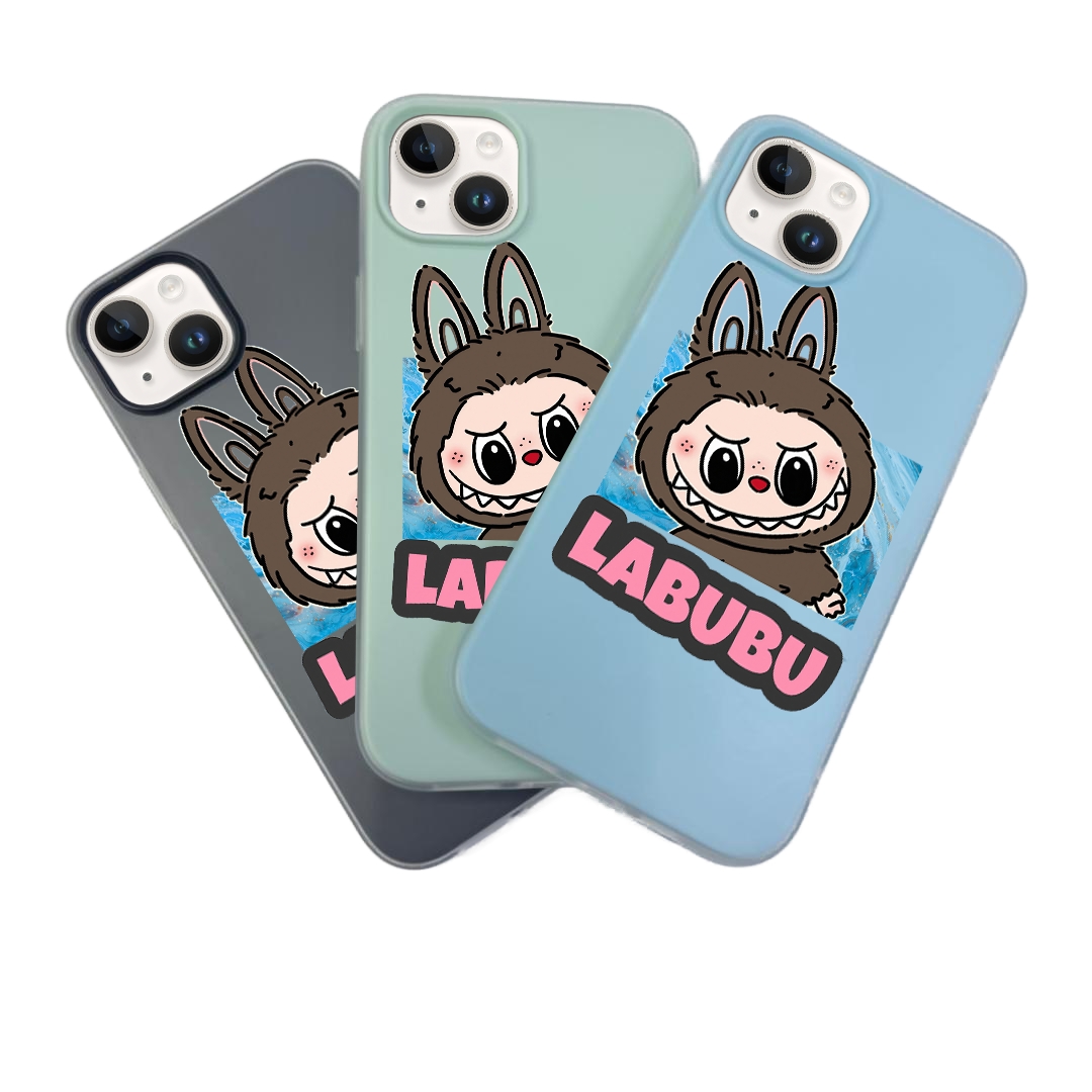 JELLY CASE PHONE FOR IPHONE - DESIGN LABUBU C