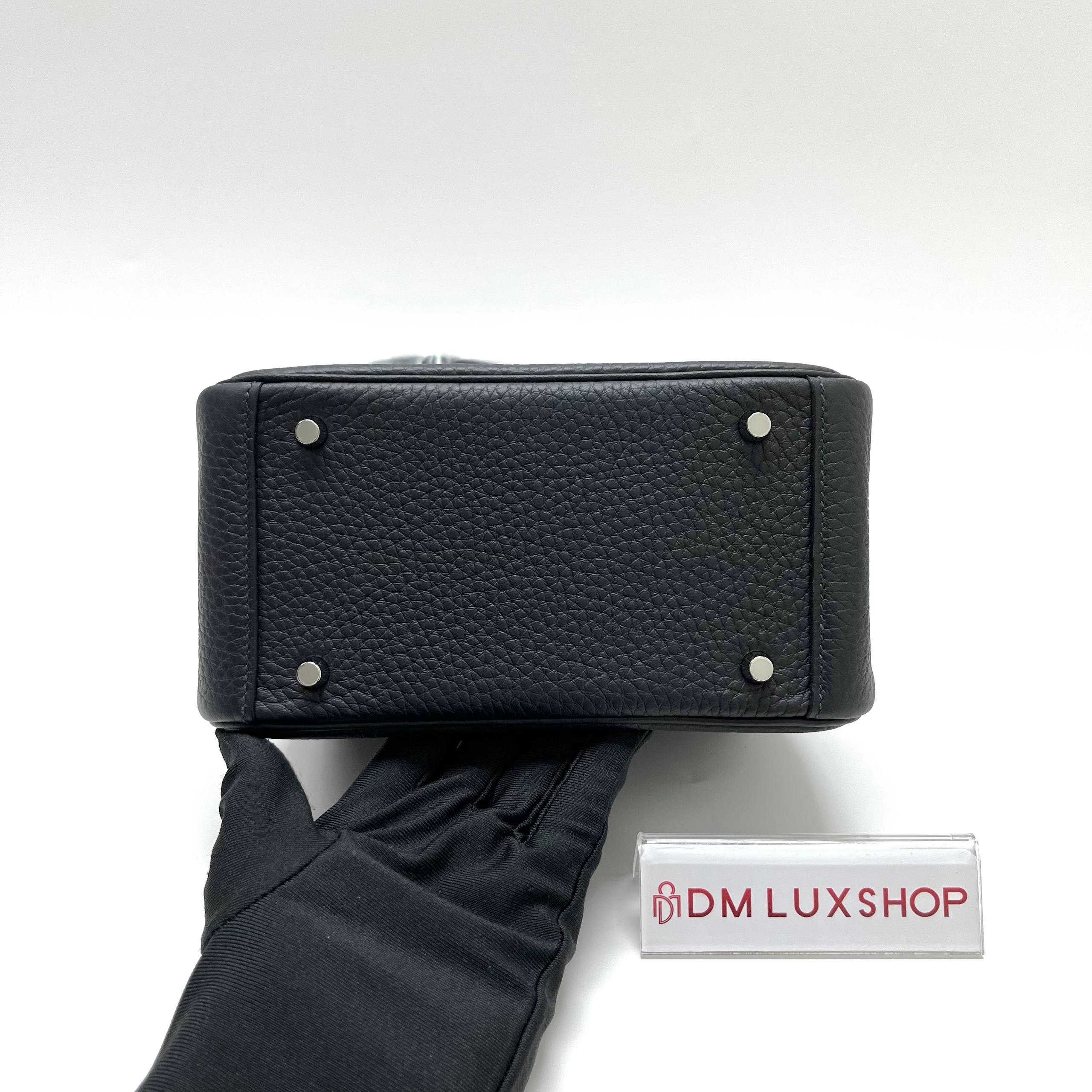 Hermes Mini Lindy 2 Caban PHW (Stamp K)