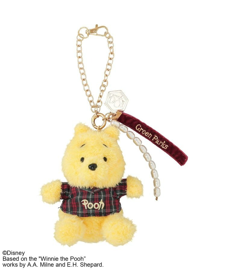 🌸 【預訂】Pooh 公仔掛飾 - Green Parks x Pooh 