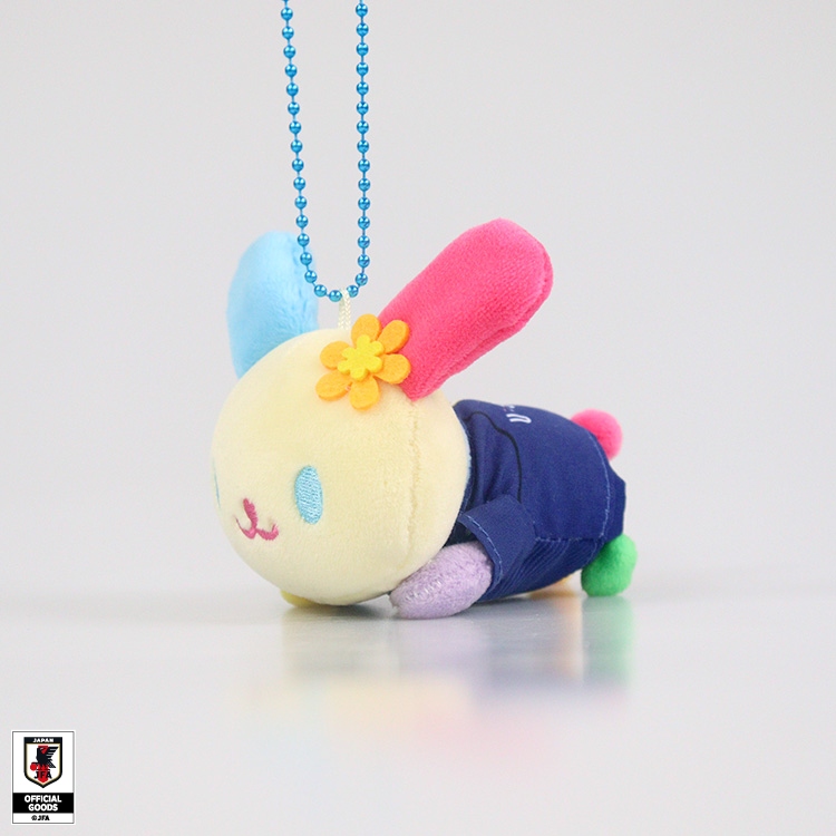 🌸 【預訂】U・SA・HA・NA 公仔掛飾(趴) - Sanrio x Japan National Football Team Ver. 2026