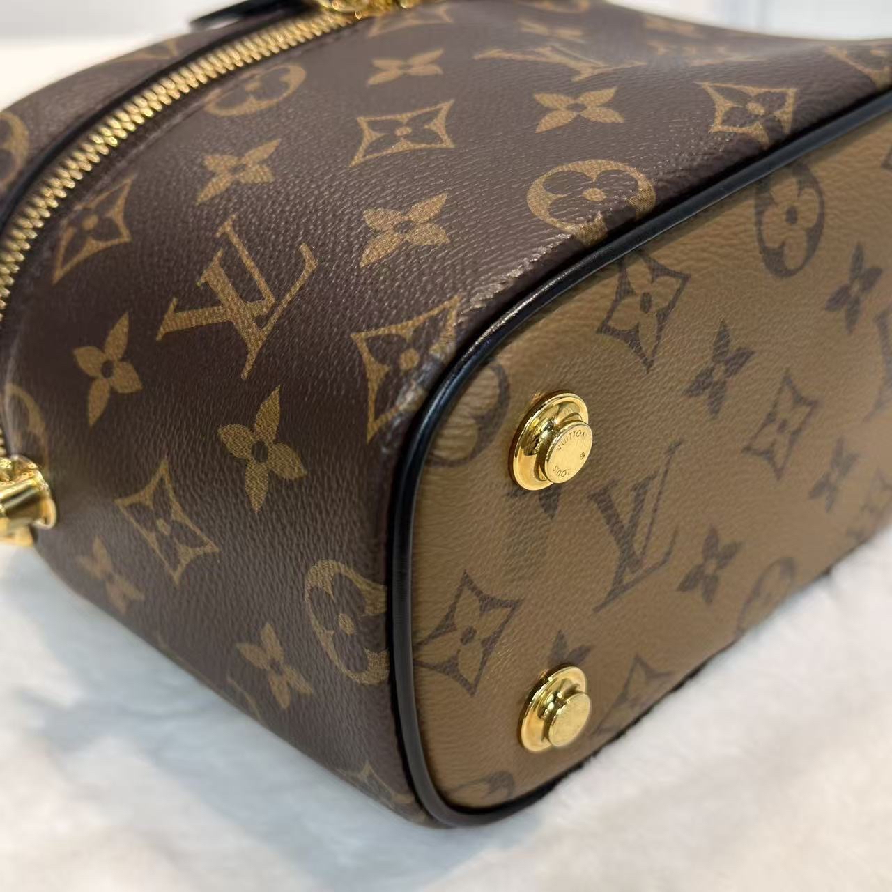 經典老花棕色LV Vanity化妝盒 小號