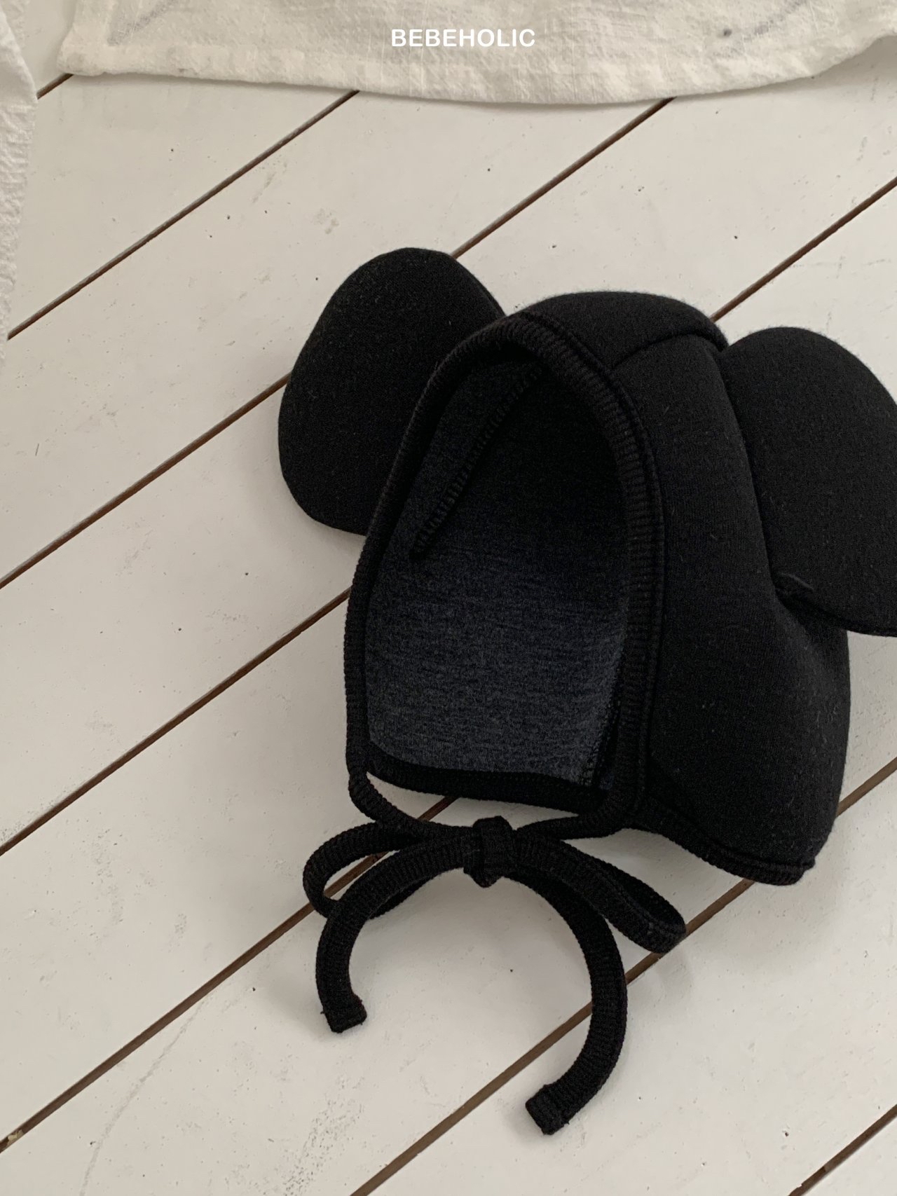 🌸預訂 韓國直送🌸🇰🇷BEBEHOLIC三色標籤立體耳朵嬰兒帽