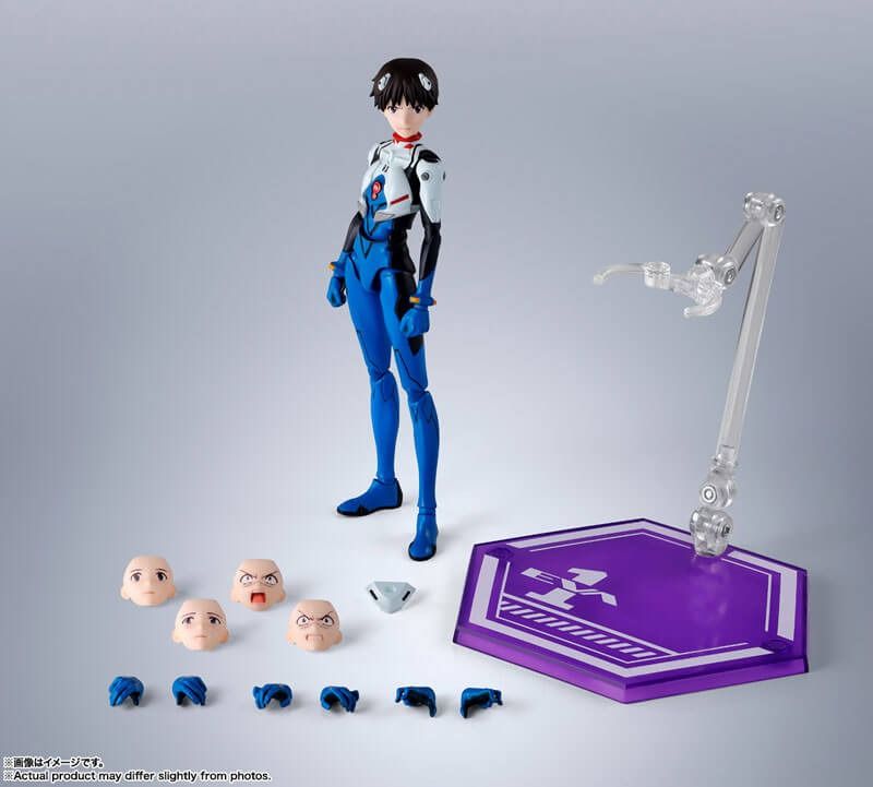 【預訂日期至11/4/26】 BANDAI TAMASHII [SHF]《新世紀福音戰士》碇真嗣 / s.h.figuarts SHINJI IKARI 🌸[訂單確認後,本店會於一週內發出電子預購單據,屆時請確認WhatsApp對話查收。"如需到店提取紙質單據或使用其他通訊APP可於備註告知"]