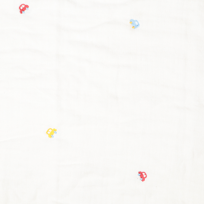 🇯🇵預訂 日本直送🇯🇵車車刺繡棉紗包被襁褓