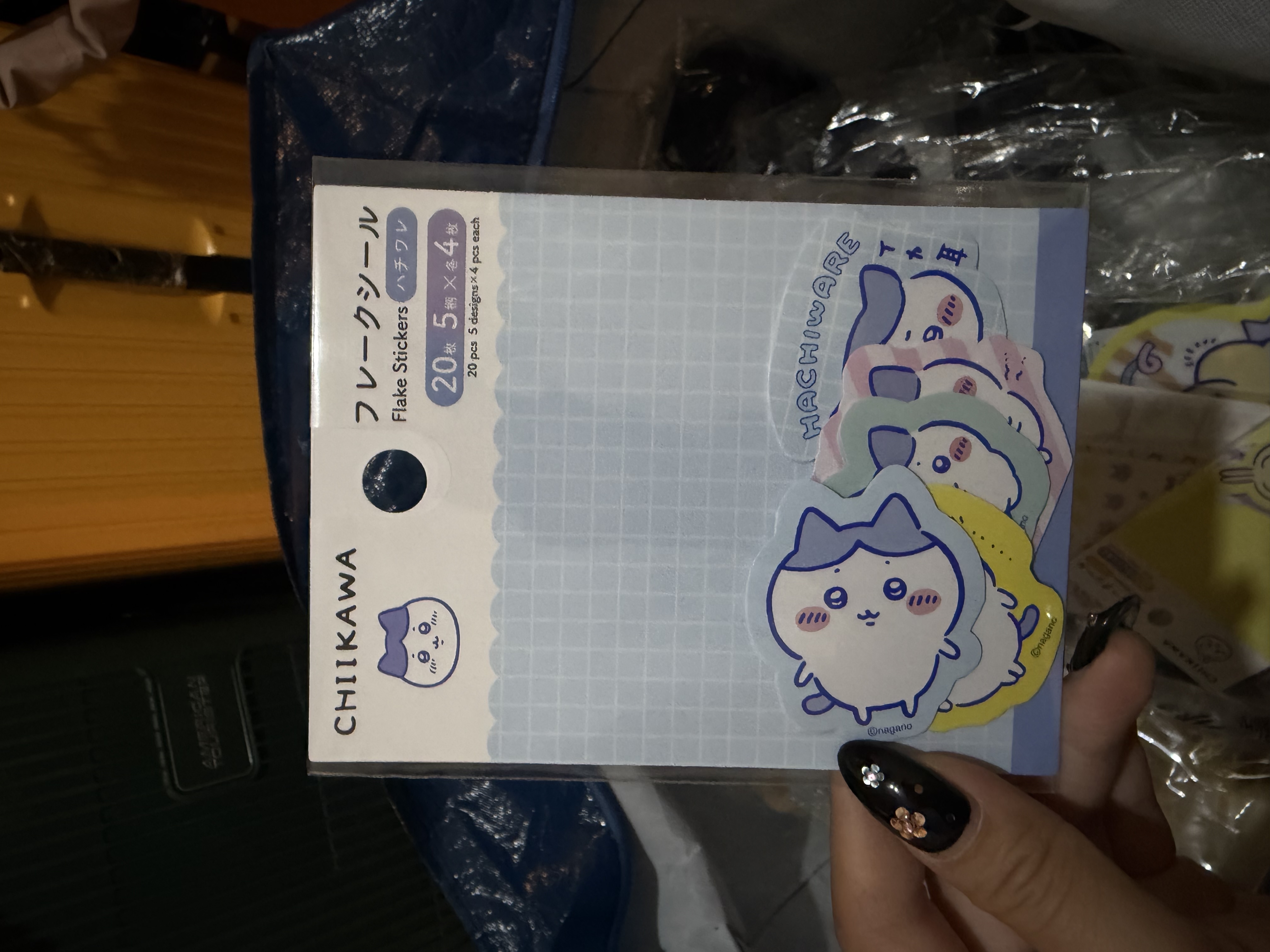 （約5月中到貨）日本DAISO X CHIIKAWA 貼紙