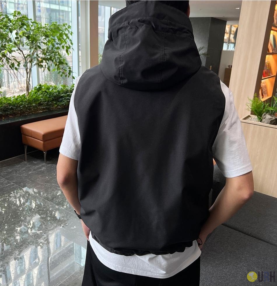 【100%保證韓國直送】韓系 Essential 多功能連帽防風背心外套 🧥 [3 color] RG114953