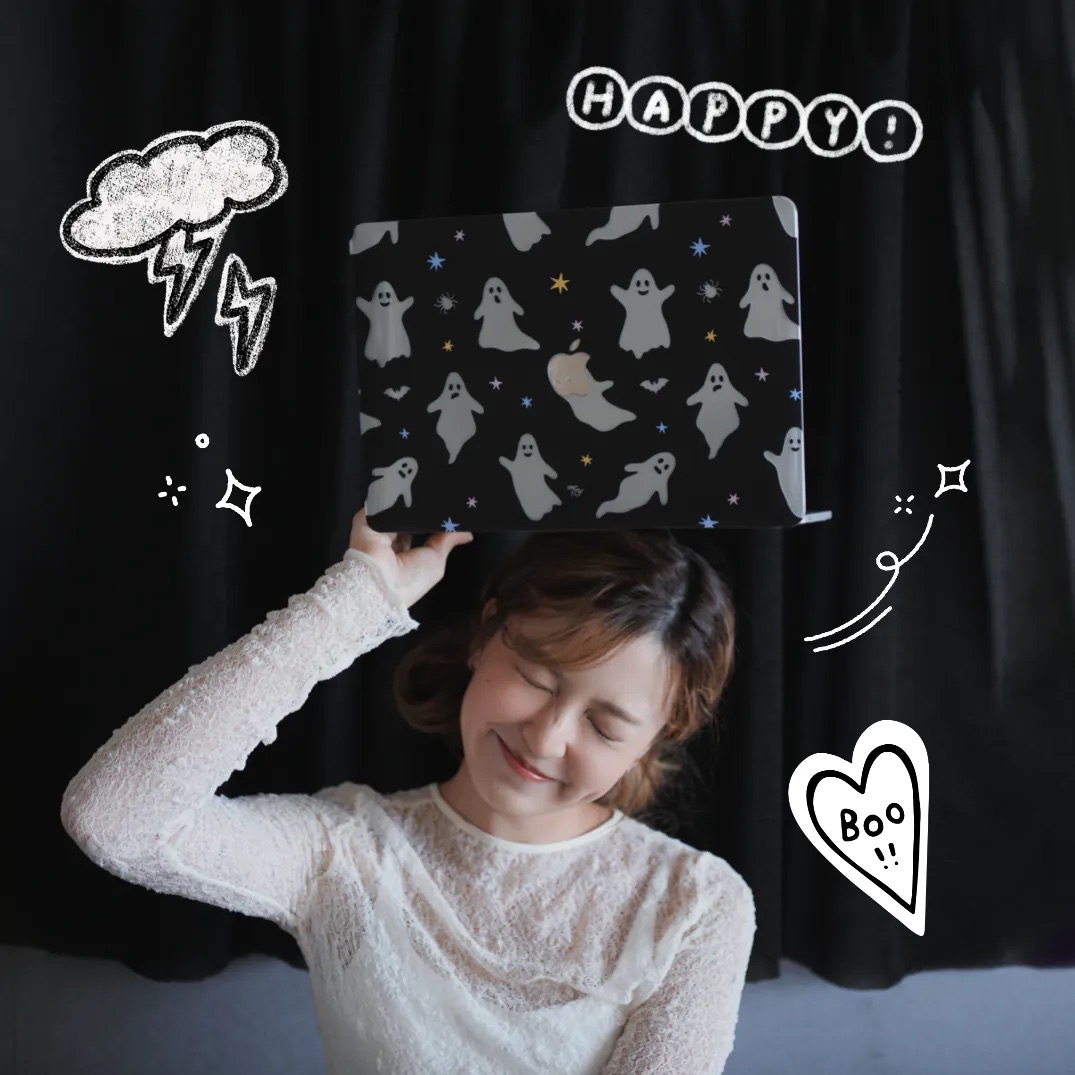 【Peek-a-BOO!VOL.2】Transparent MacBook Protective Case