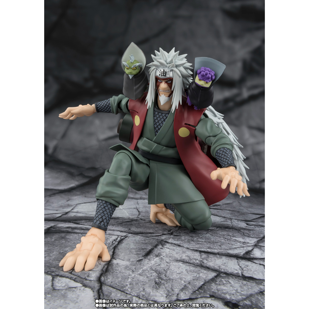 SHF Naruto Shippuden Jiraiya Hidden Leaf Heroic Master Sage