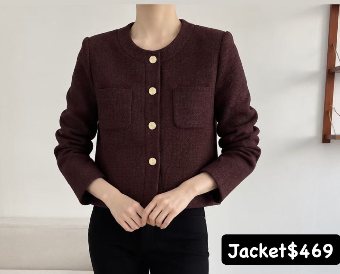 jacket🇰🇷🇰🇷新款速遞 9/10🔥🔥14205#ff4487