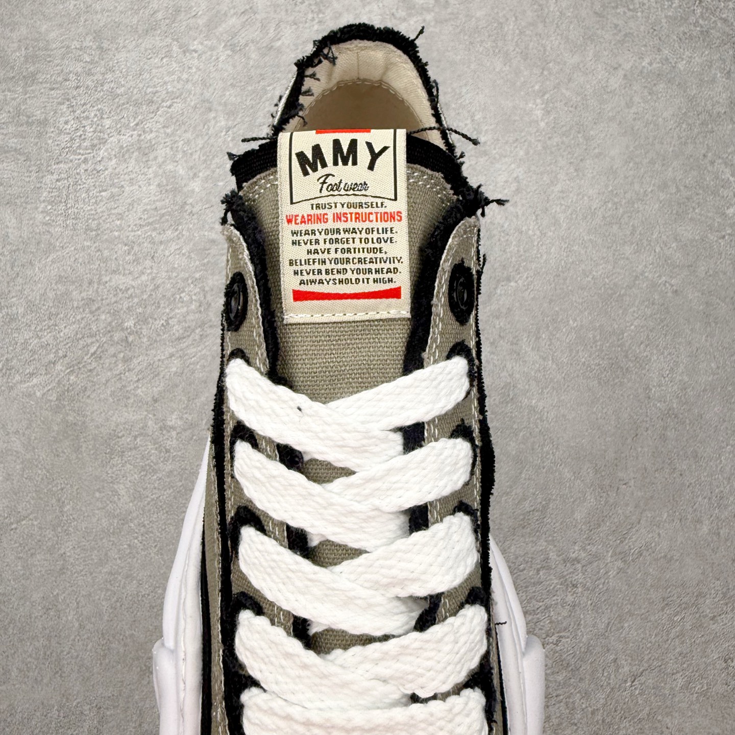 Maison Mihara Yasuhiro MMY "Peterson" OG Sole Canvas Low-top Sneaker