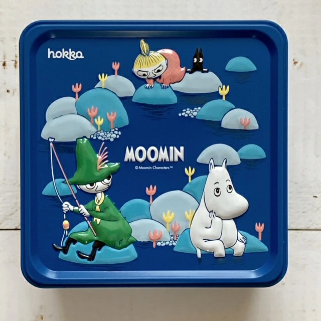 【日本製】Moomin 姆明鐵罐曲奇 🐾 散發濃郁奶香！辦公室下午茶必備 