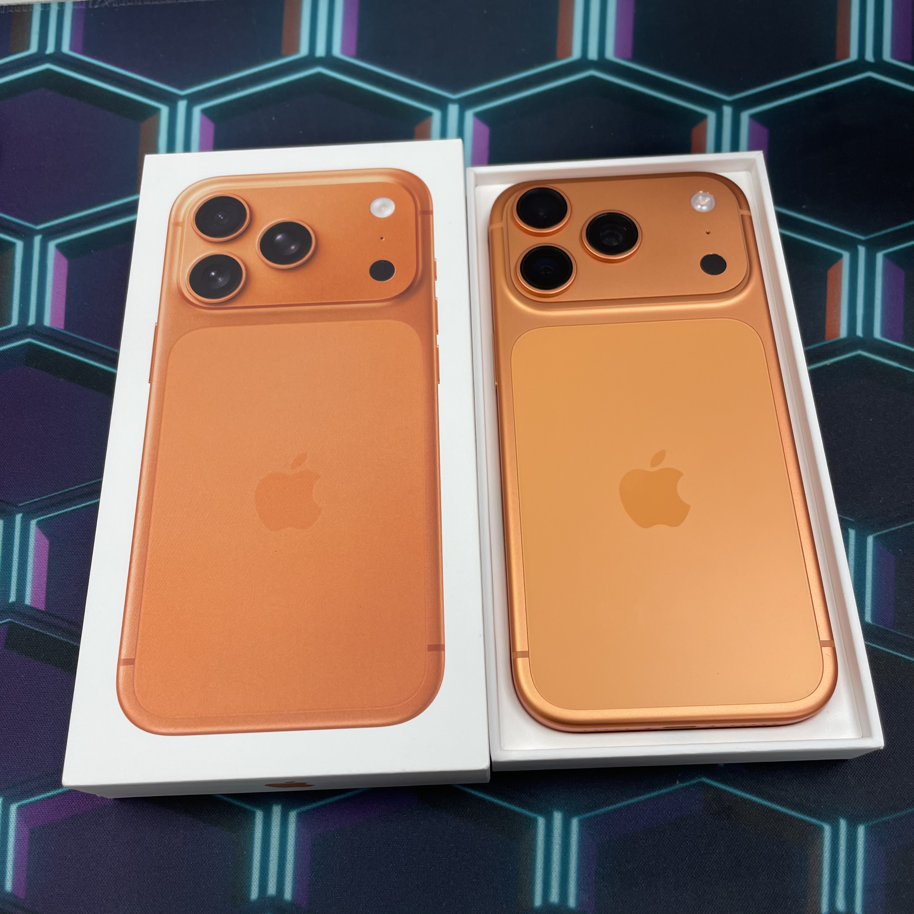 *6345 17 pro 完美機 256GB 電100 橙色 orange