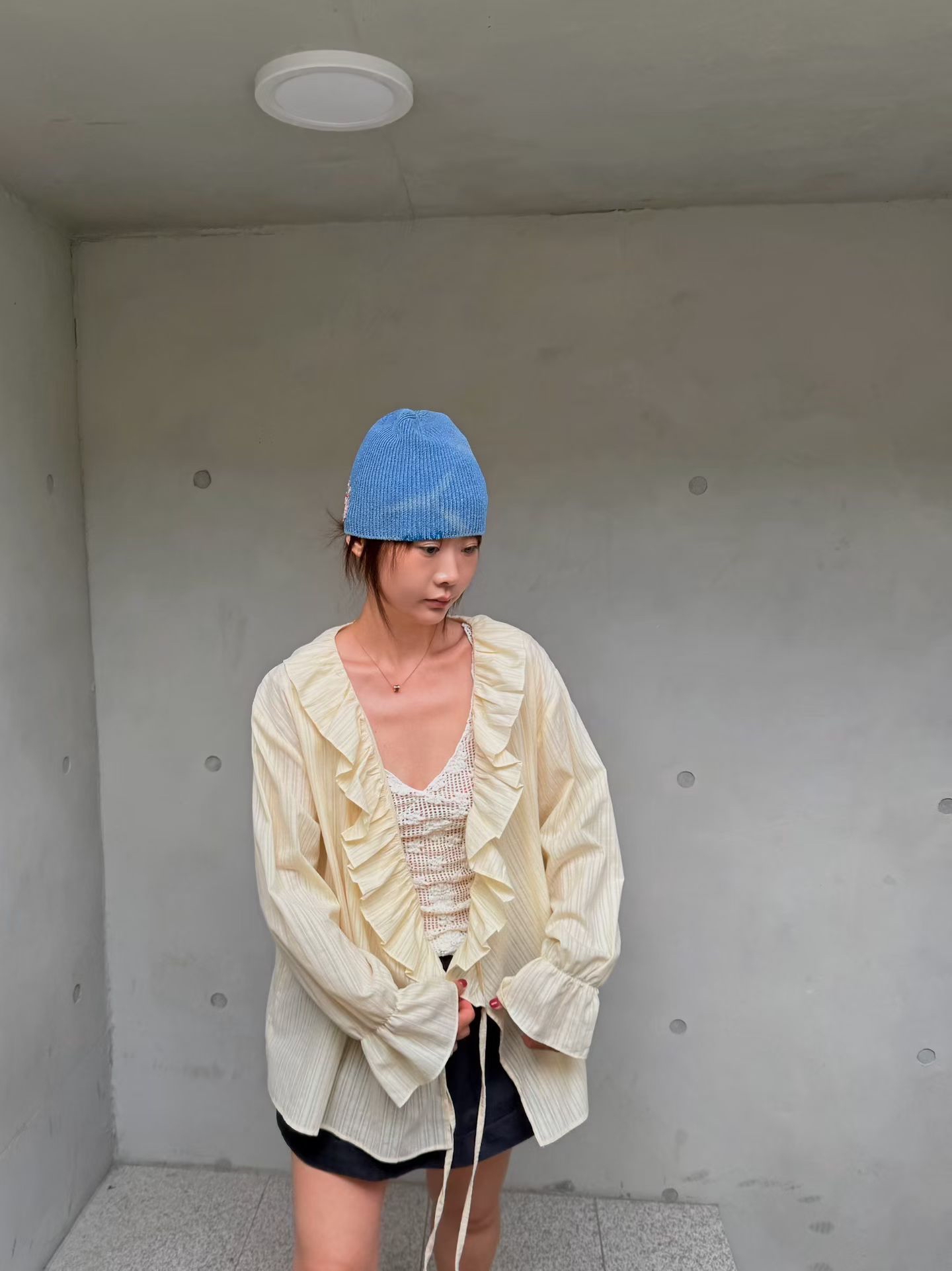 🇰🇷東大門女裝 | raffles shirt yellow