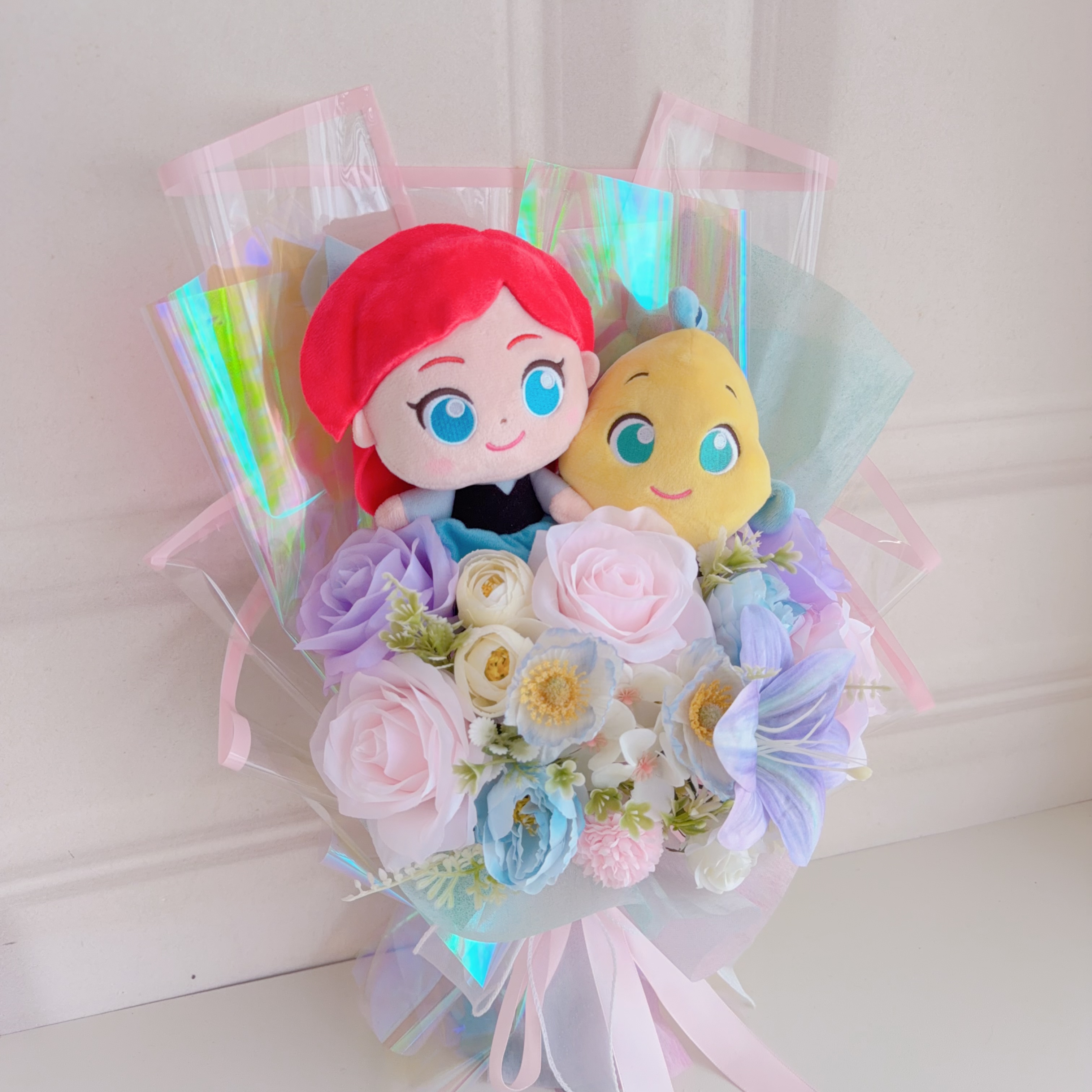 （現貨） 美人魚公仔花