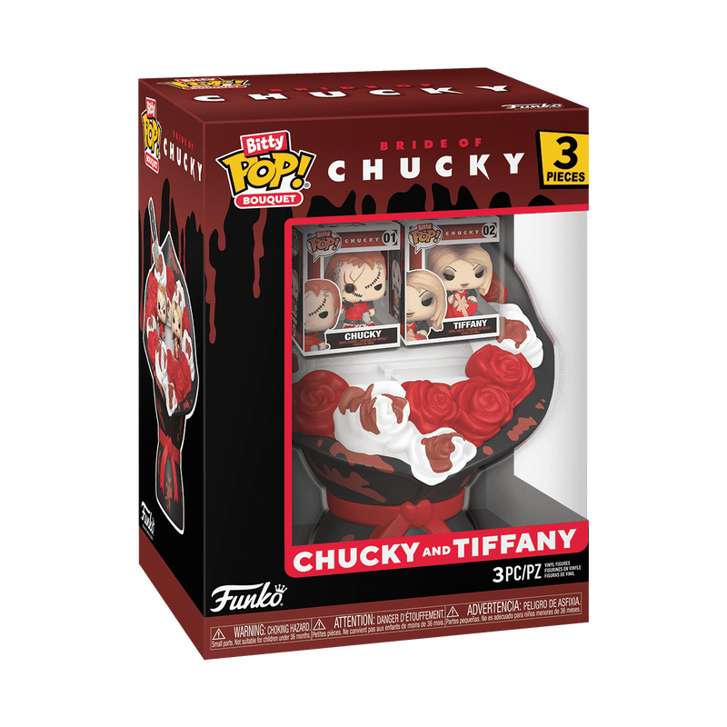 📦訂購 美國代購 Bitty Pop! Bouquet Chucky & Tiffany (Valentine) Figure 娃鬼回魂 模型