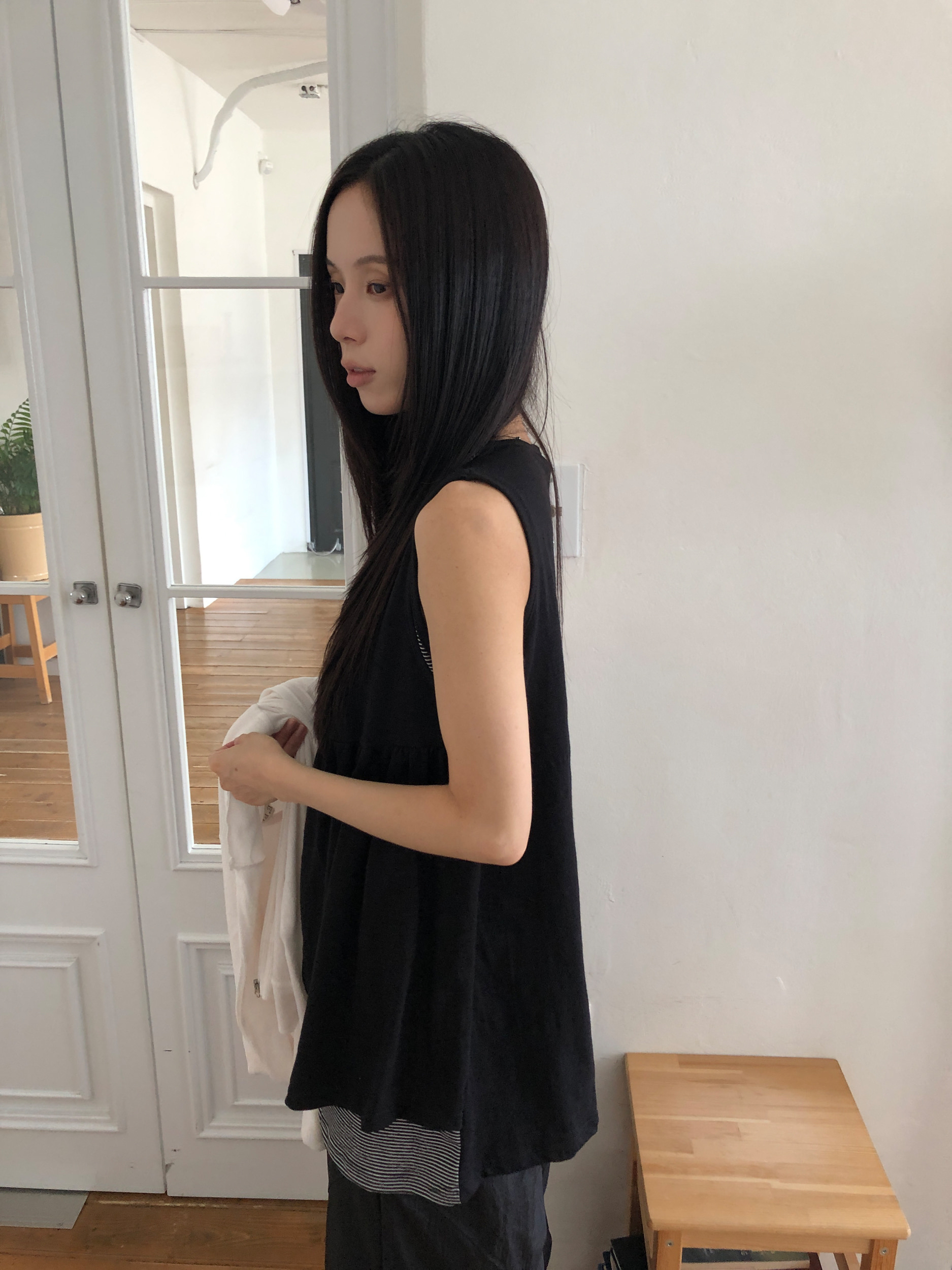 Ruffled Layered Tank Top