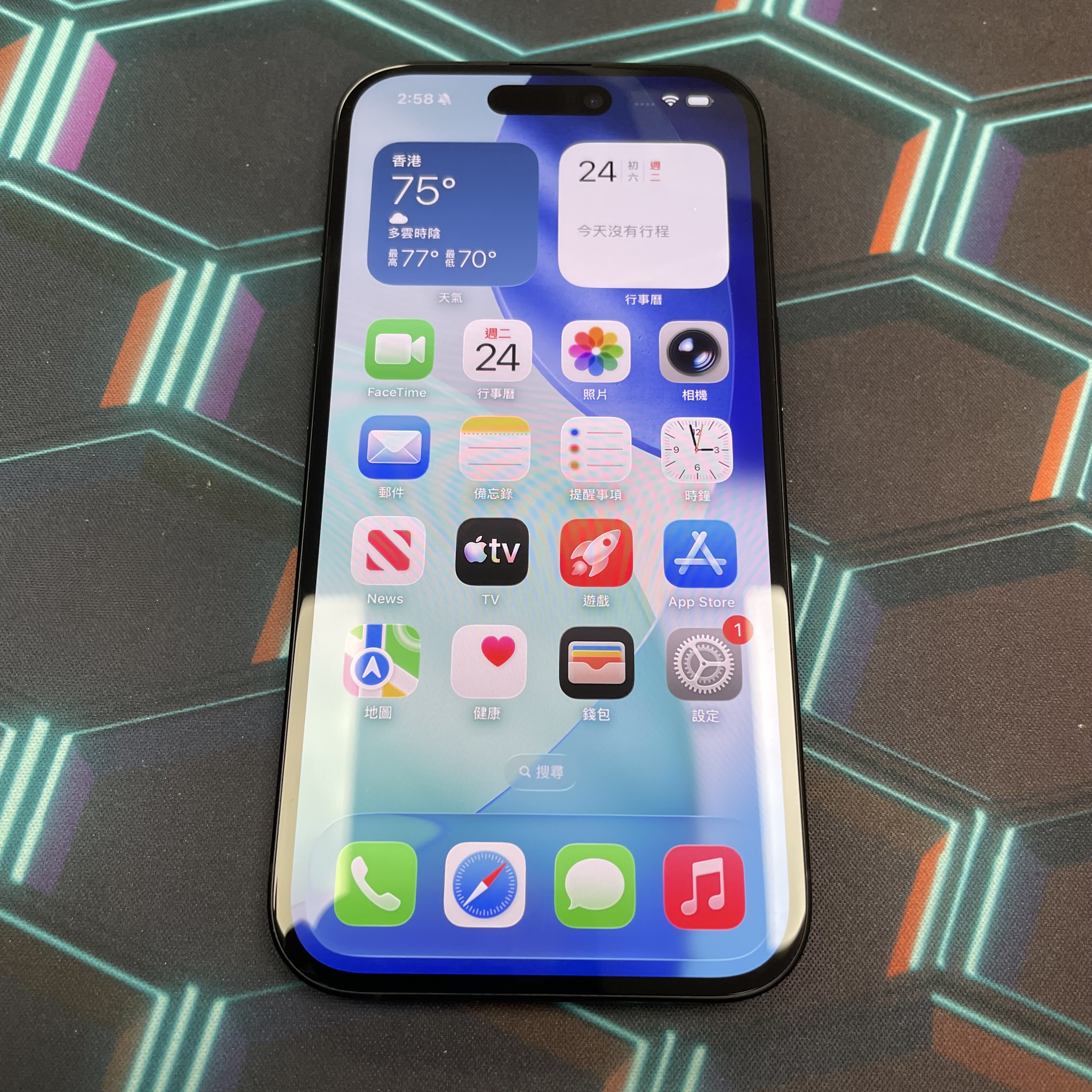 *6206 16 勁靚機 128GB 電100 黑色 black