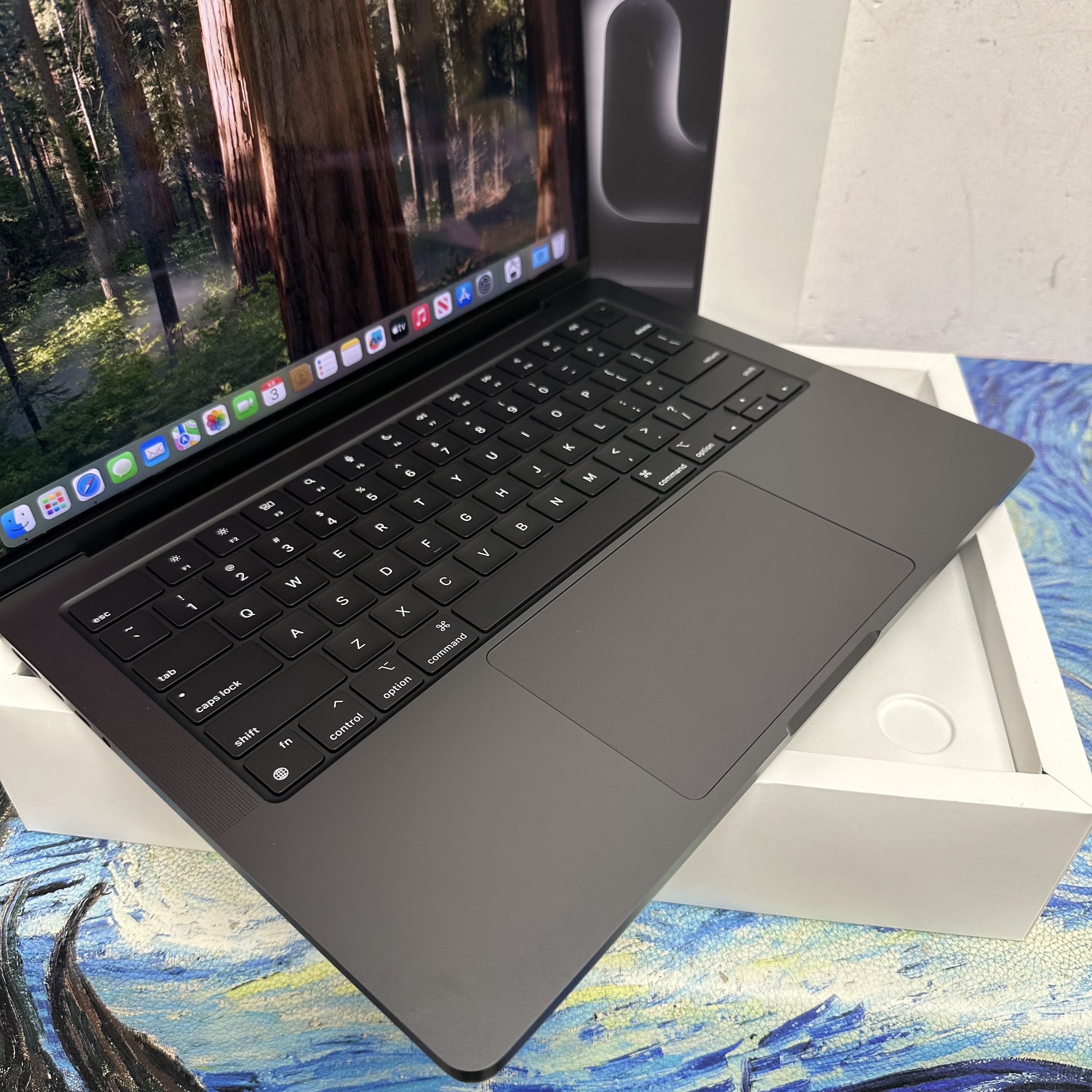 #5934 Apple MacBook M4 Pro 2024 M4 Pro CPU/24GB Ram/1TB SSD/20核心GPU/Liquid Retina XDR Mon/14吋/黑色/ MacBook Pro M4 / MacbookPro M4 Pro / Laptop / Notebook / Ultrabook / Netflix/ YouTube / Black
