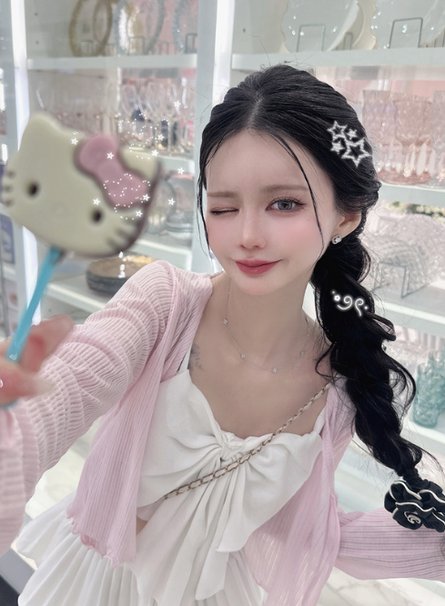 春天必備! 薄針織羅紋外套 [ru1192]