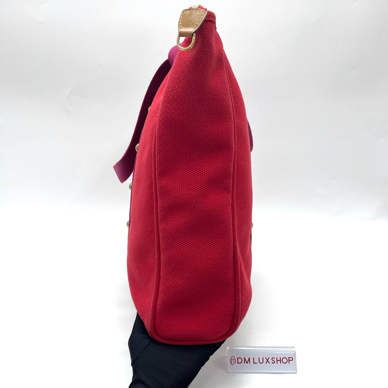 LV Red Antigua Cabas GM