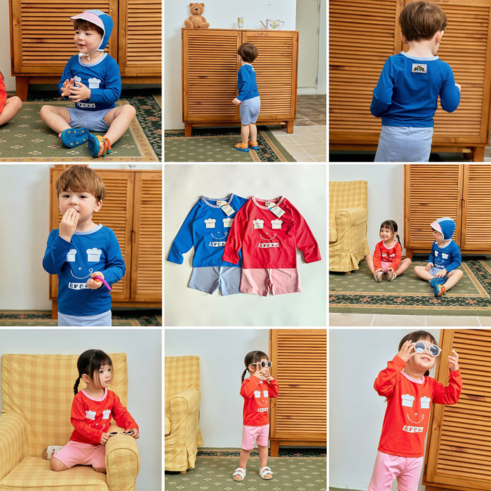 🇰🇷1st.BLUE 泳衣set