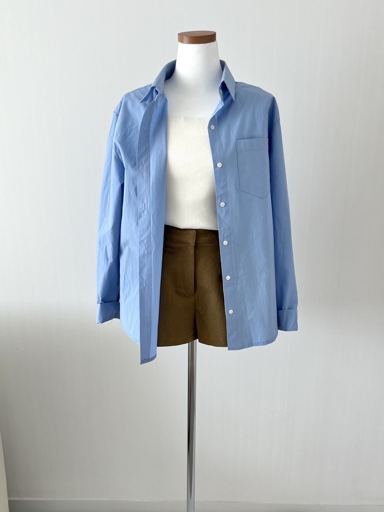 The Oxford Pocket Shirt (Blue)