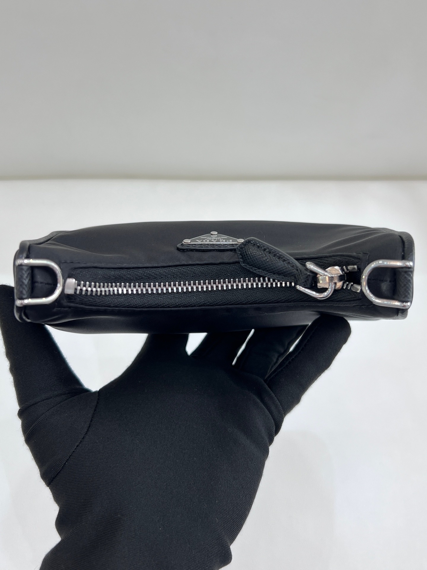 【預訂貨品】 Full set Prada黑色mini hobo