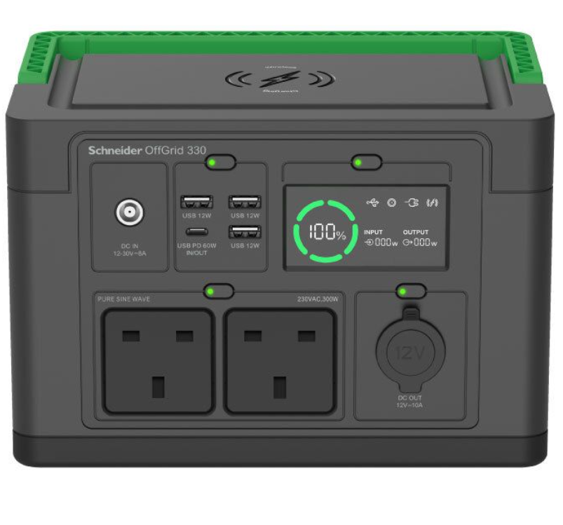  (332Wh) Schneider OffGrid 手提式流動電源(PPS330-UK) #大容量流動電能站 #移動電源 #外置電