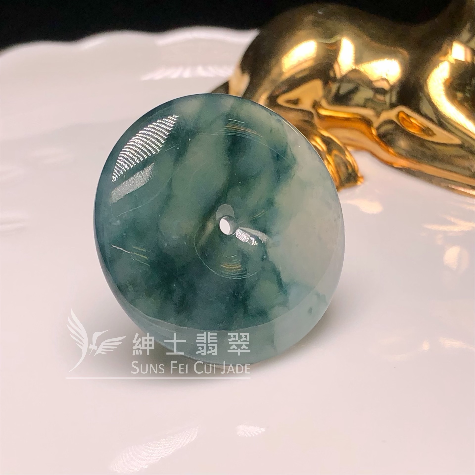 飄花平安扣 B08493