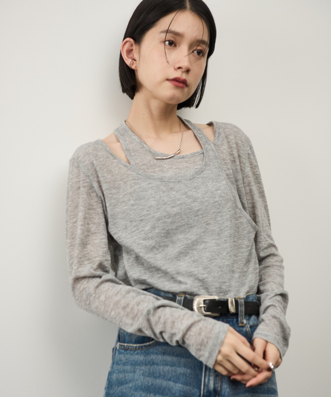 設計感薄長袖【JT031】