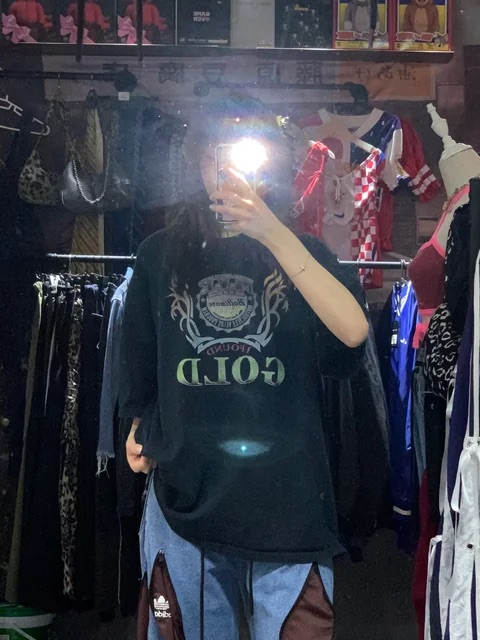 Black Vintage T-shirt #0060