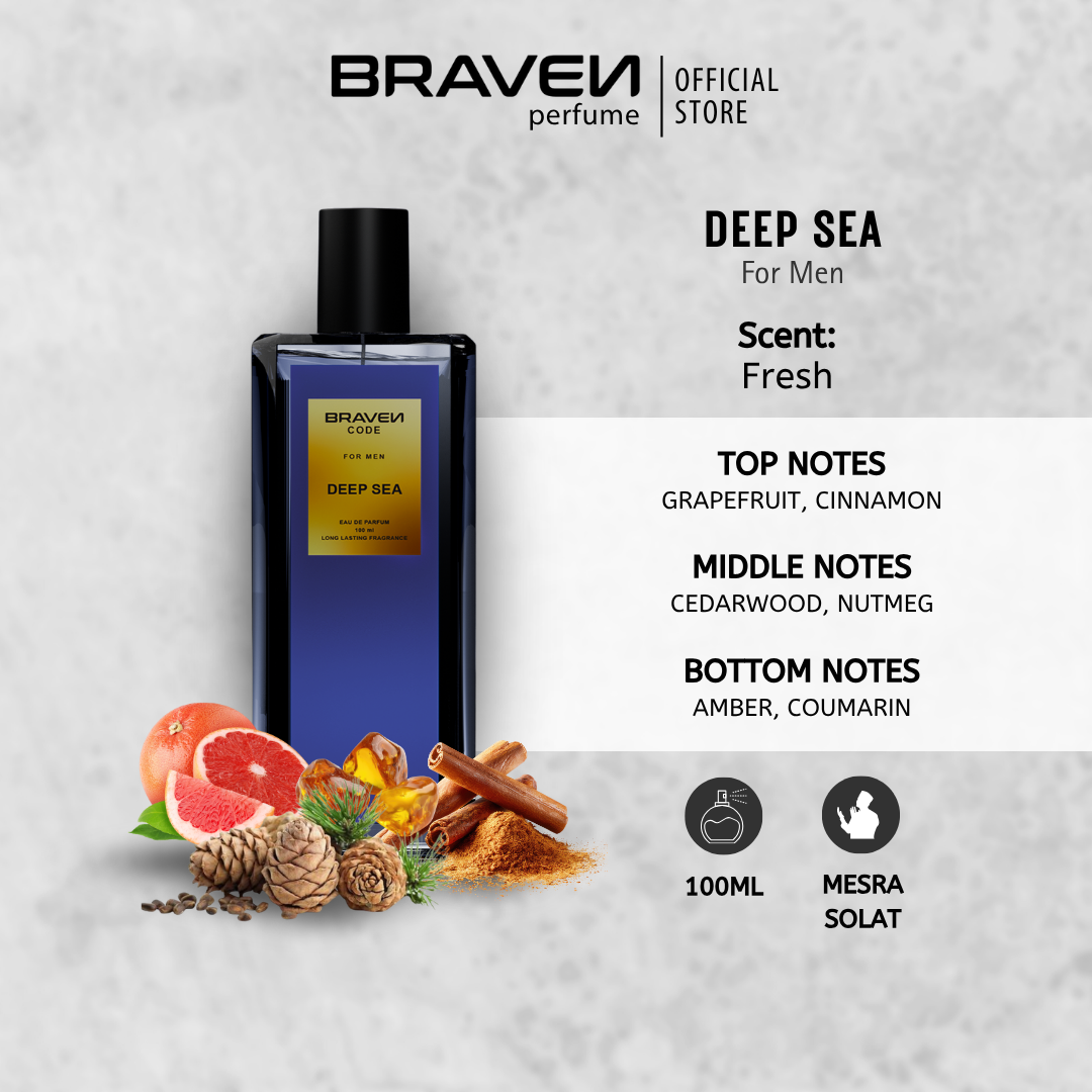 Braven Perfume - Deep Sea 100ml