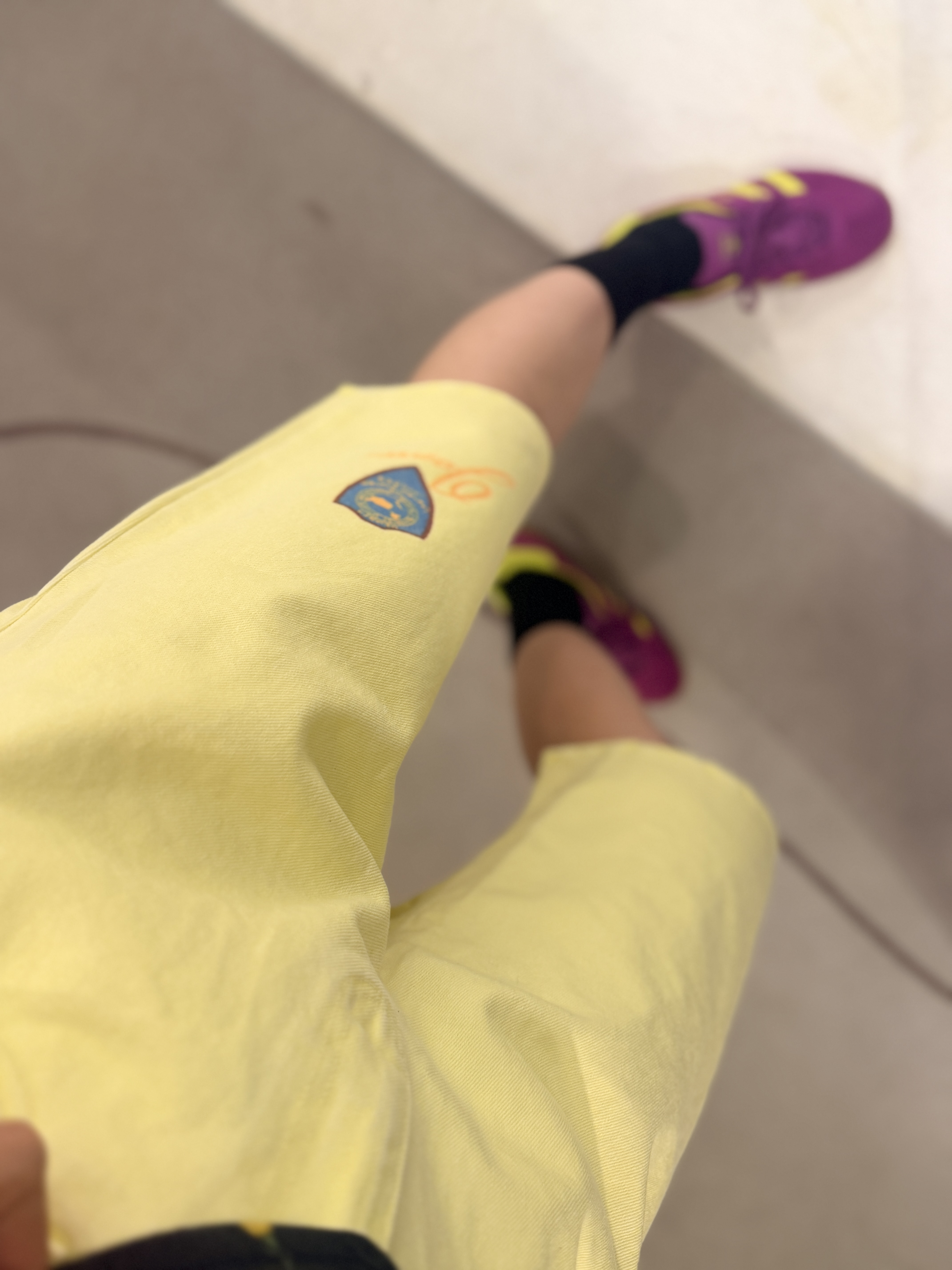 Colourful shorts