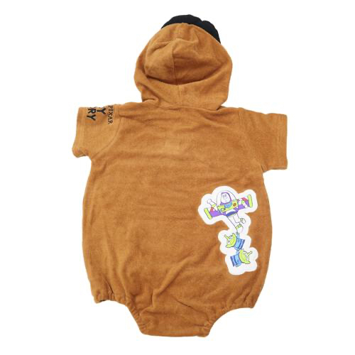 🇯🇵預訂 日本直送🇯🇵薯蛋頭造型刺繡貼花連帽短袖包屁衣